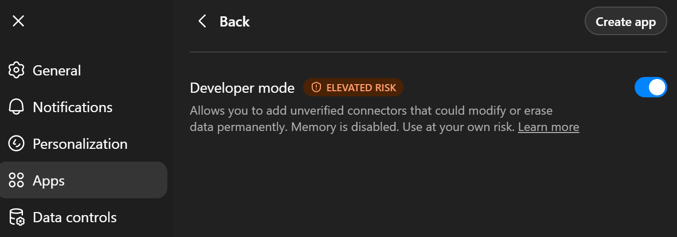 ChatGPT Developer mode